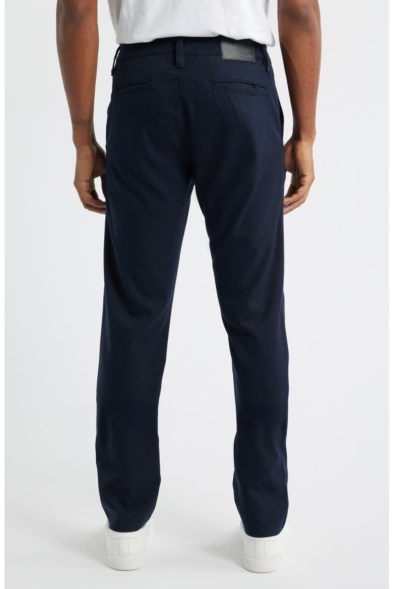 Milton Slim Fit Twill Pants, Alternate, color, NAVY FEATHER TWEED