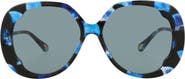 Chloé 56mm Oversize Round Sunglasses