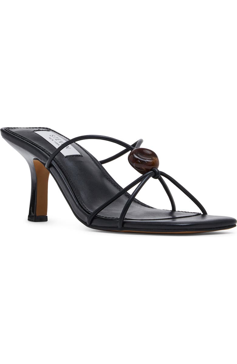 Steven New York Tish Slide Sandal, Main, color, Black