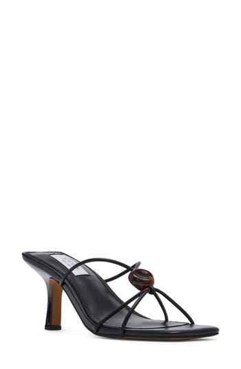 Steven New York Tish Slide Sandal in Black at Nordstrom Rack, Size 9.5
