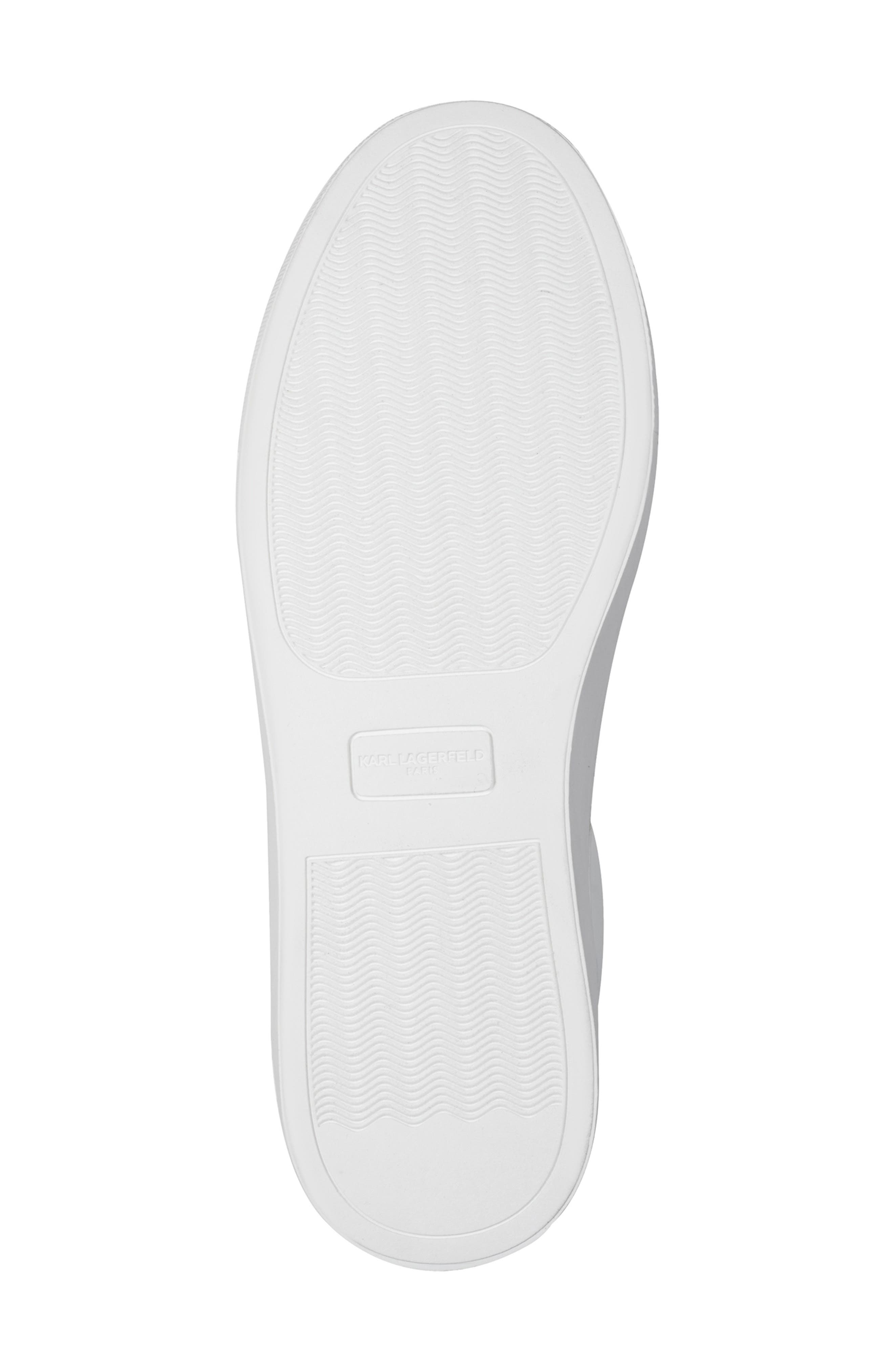 Low Profile Sneaker, Alternate, color, WHITE