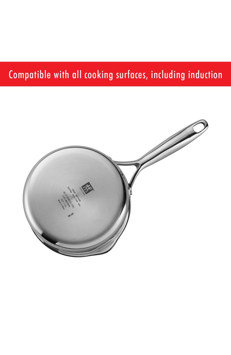 ZWILLING Energy Plus 10-Piece Nonstick Cookware Set, Alternate, color, Stainless Steel