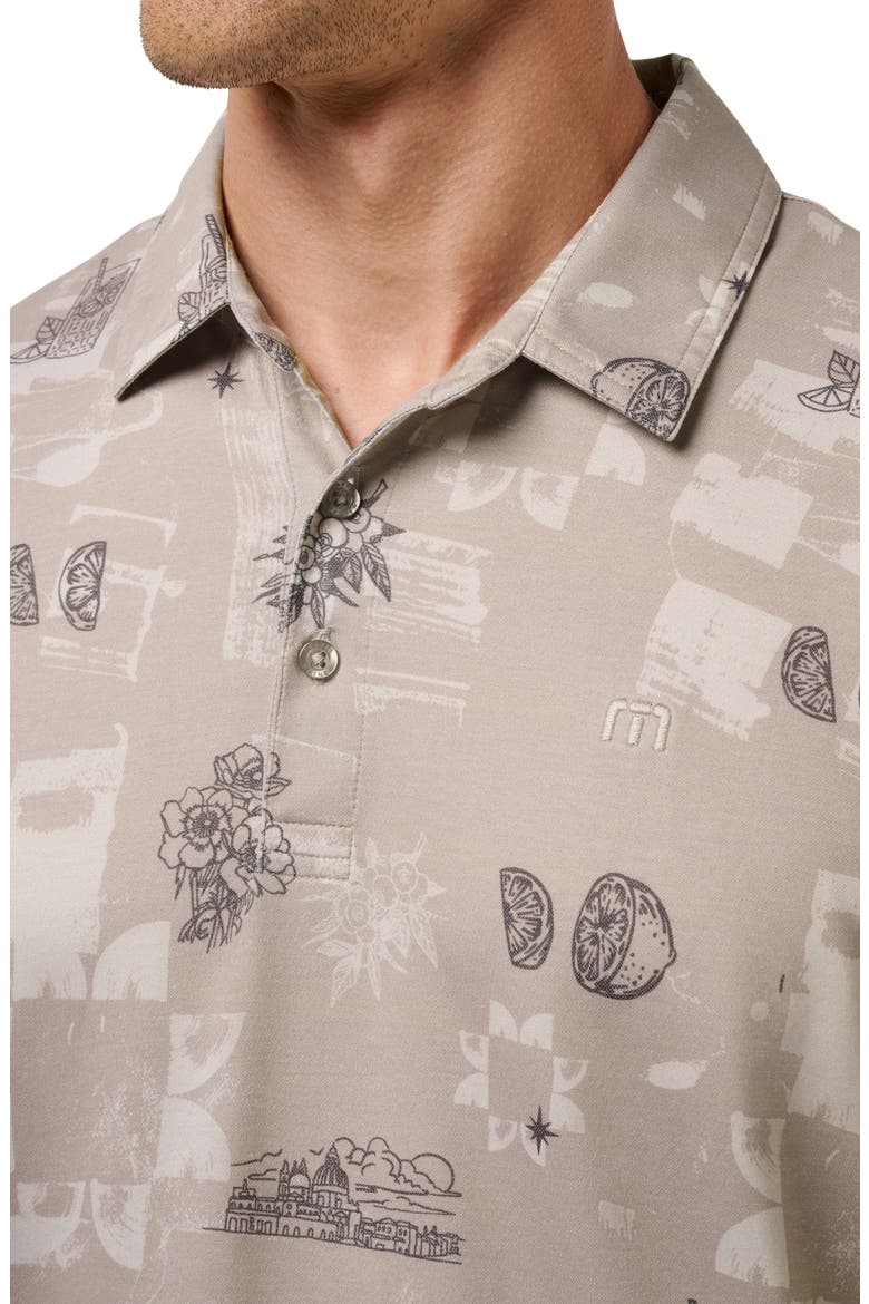 Featherweight Spritz Piqué Polo, Alternate, color, ISLAND FOSSIL