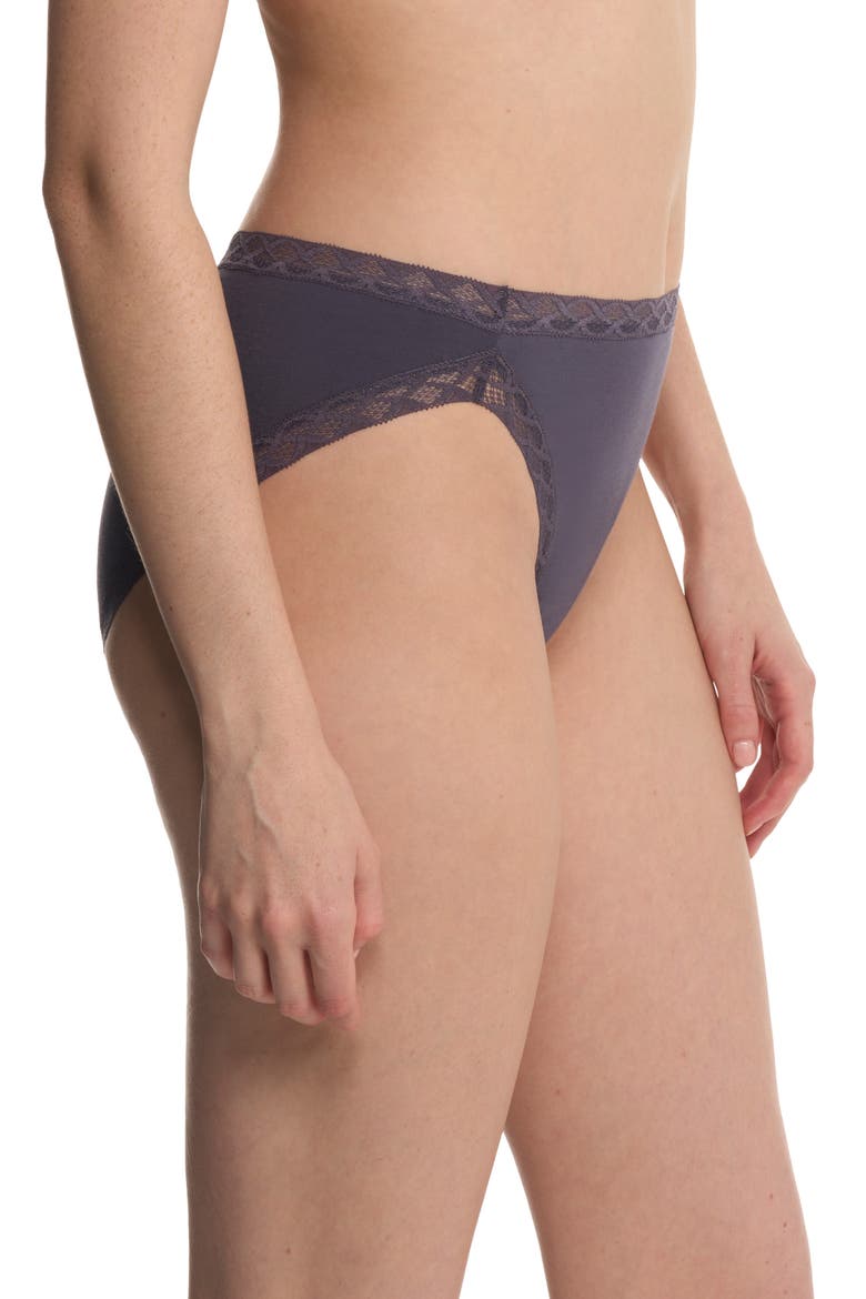 Bliss Cotton French Cut Briefs, Alternate, color, GREYSTONE