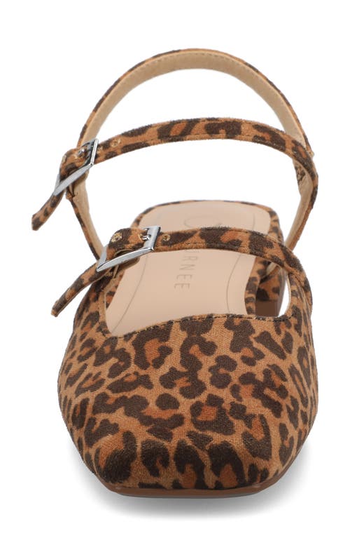 Journee Collection Gretchenn Slingback Mary Jane Pump In Multi