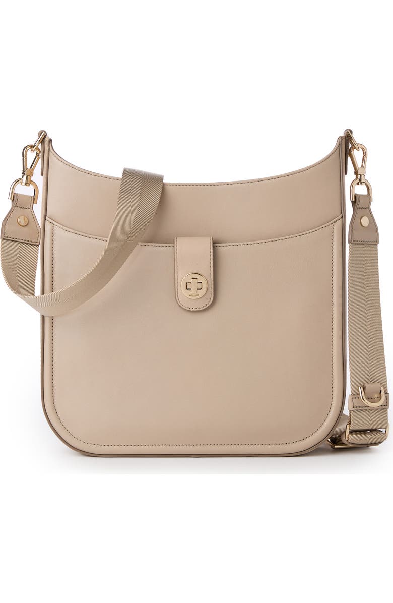 Brahmin Leia Leather Crossbody Bag, Main, color,