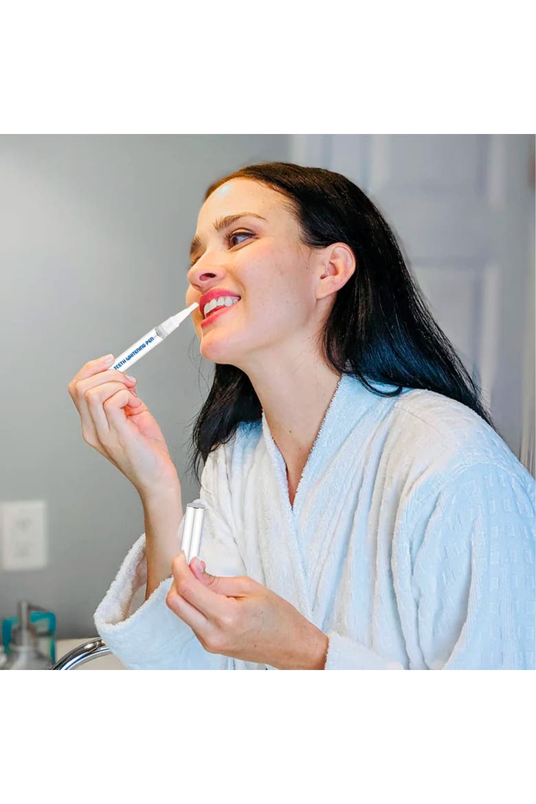 Teeth Whitening Pen 3-Pack, Alternate, color, White
