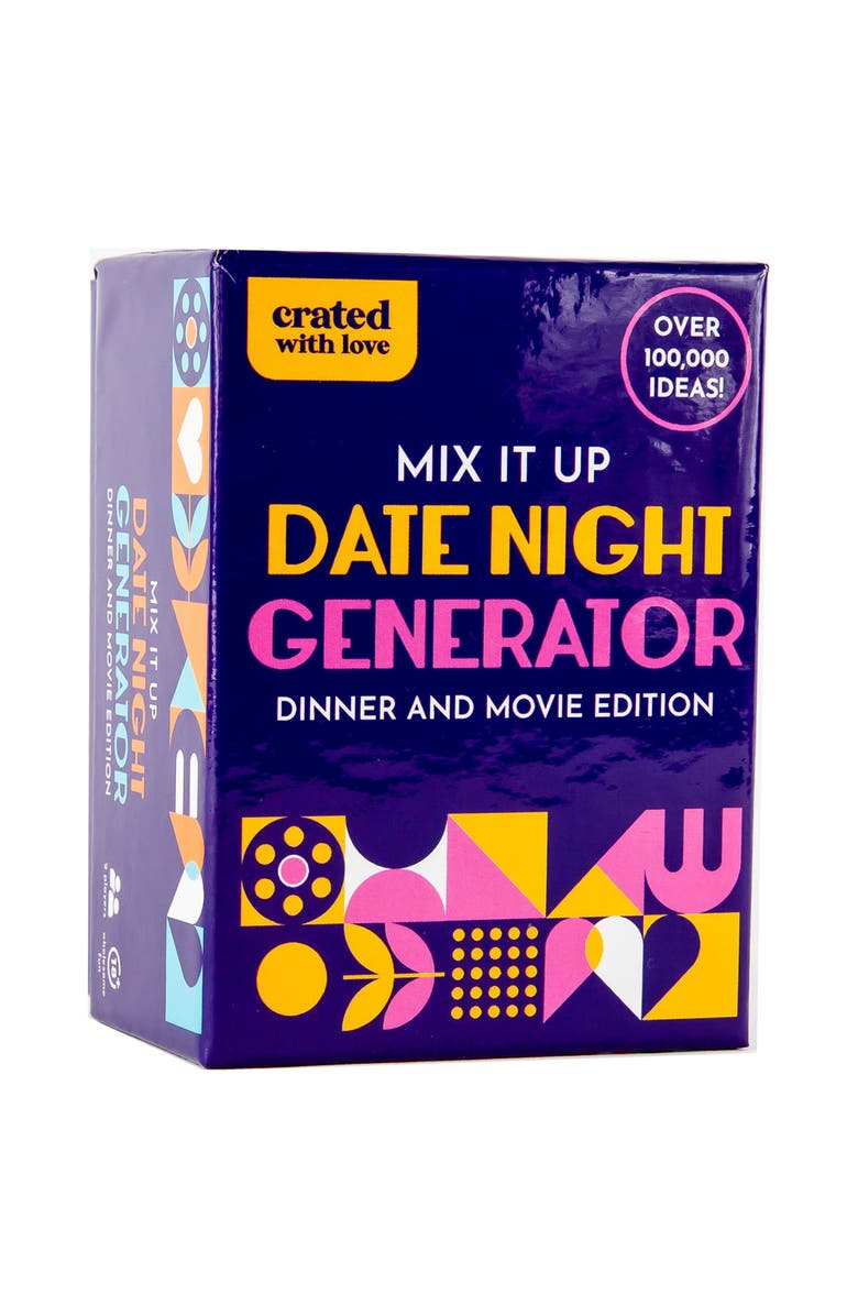 Crated with Love Mix It Up Date Night Generator, Date Night Cards, Main, color, Multicolored