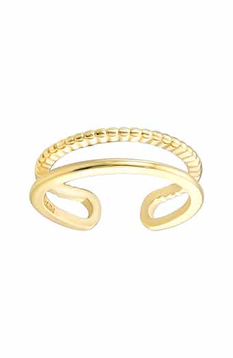 CANDELA JEWELRY Double Row Ear Cuff