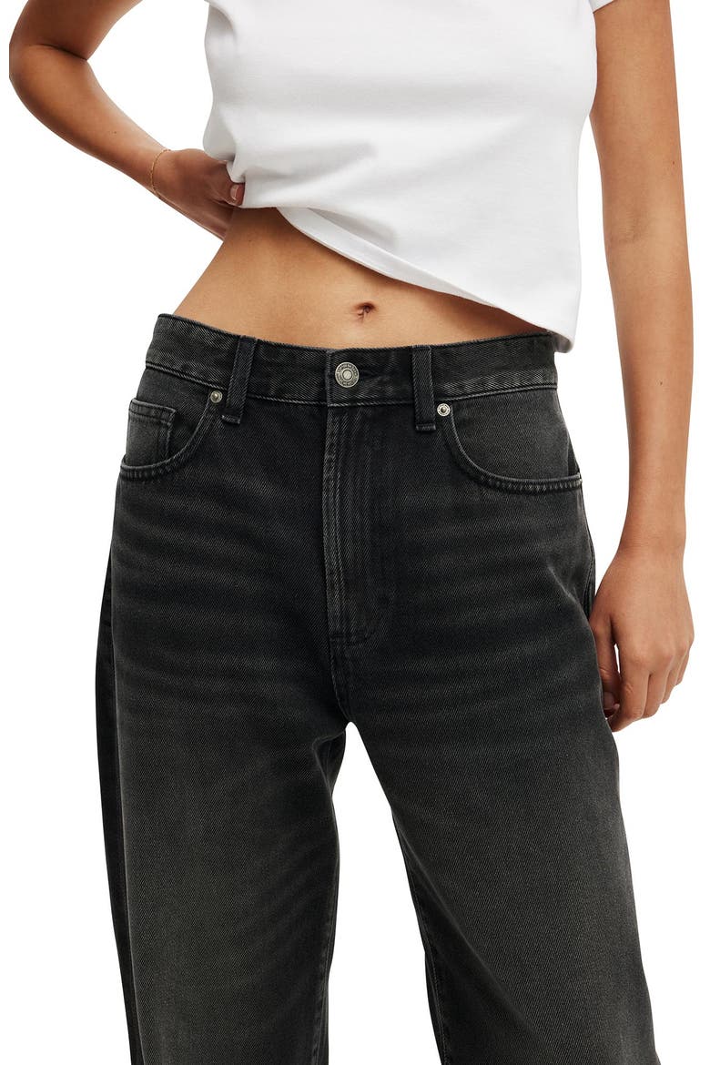 Women's 91 Straight Jean, Alternate, color, Onyx Black