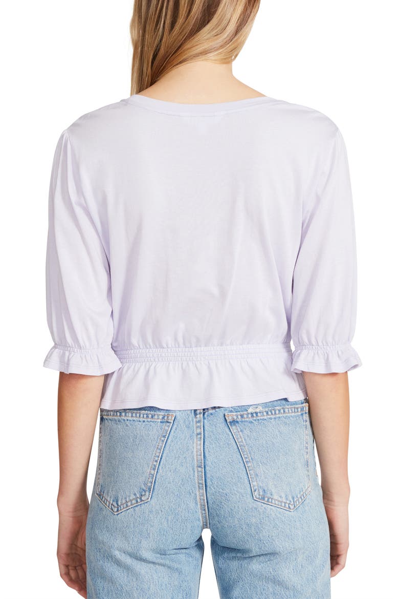 BB Dakota Cotton Jersey Top, Alternate, color, LILAC