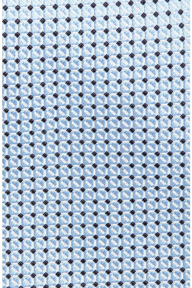 Micropattern Silk Blend Tie, Alternate, color, OPEN BLUE