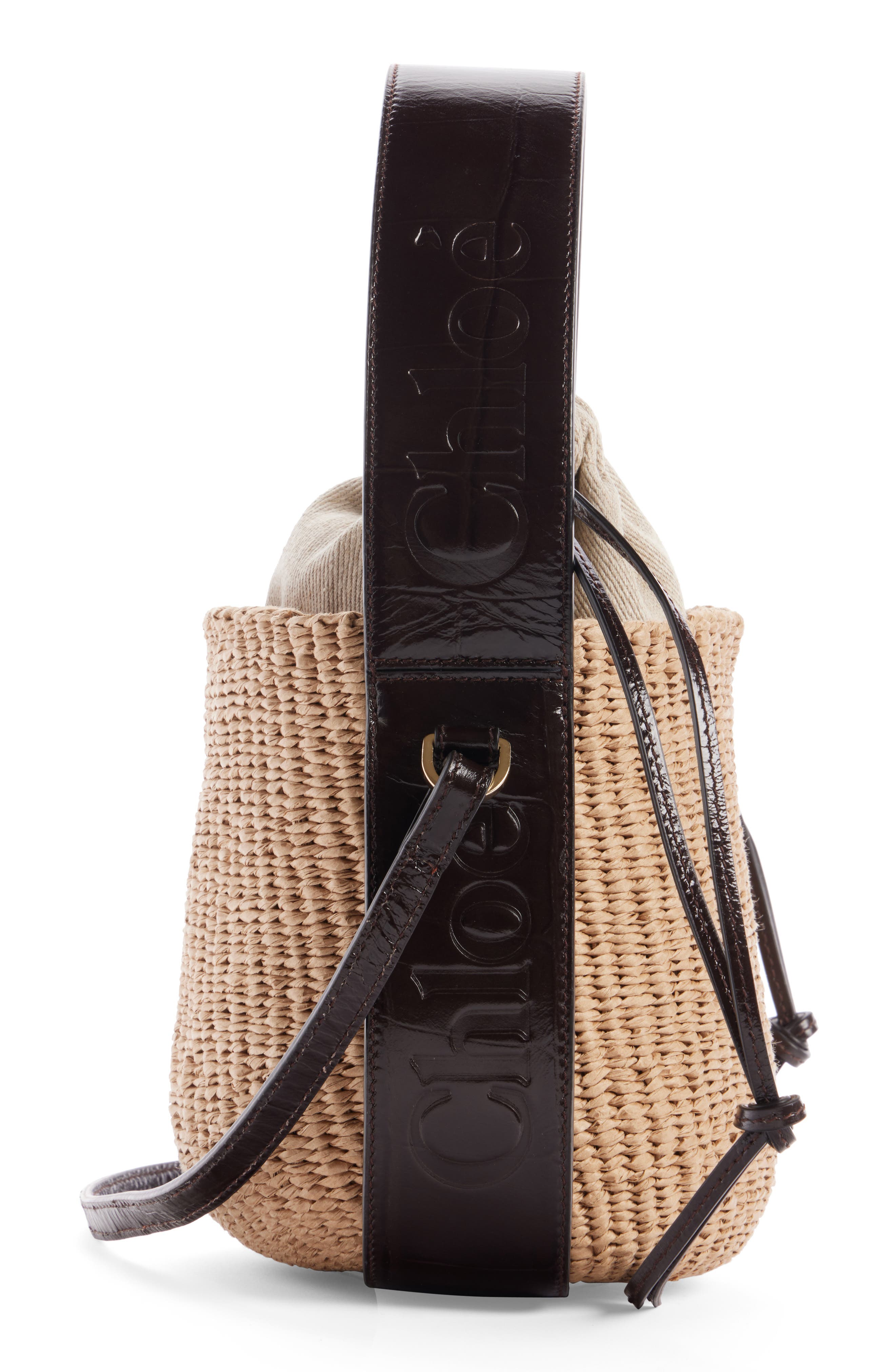 Woody Basket Bucket Bag, Alternate, color, KOHL BROWN 24X