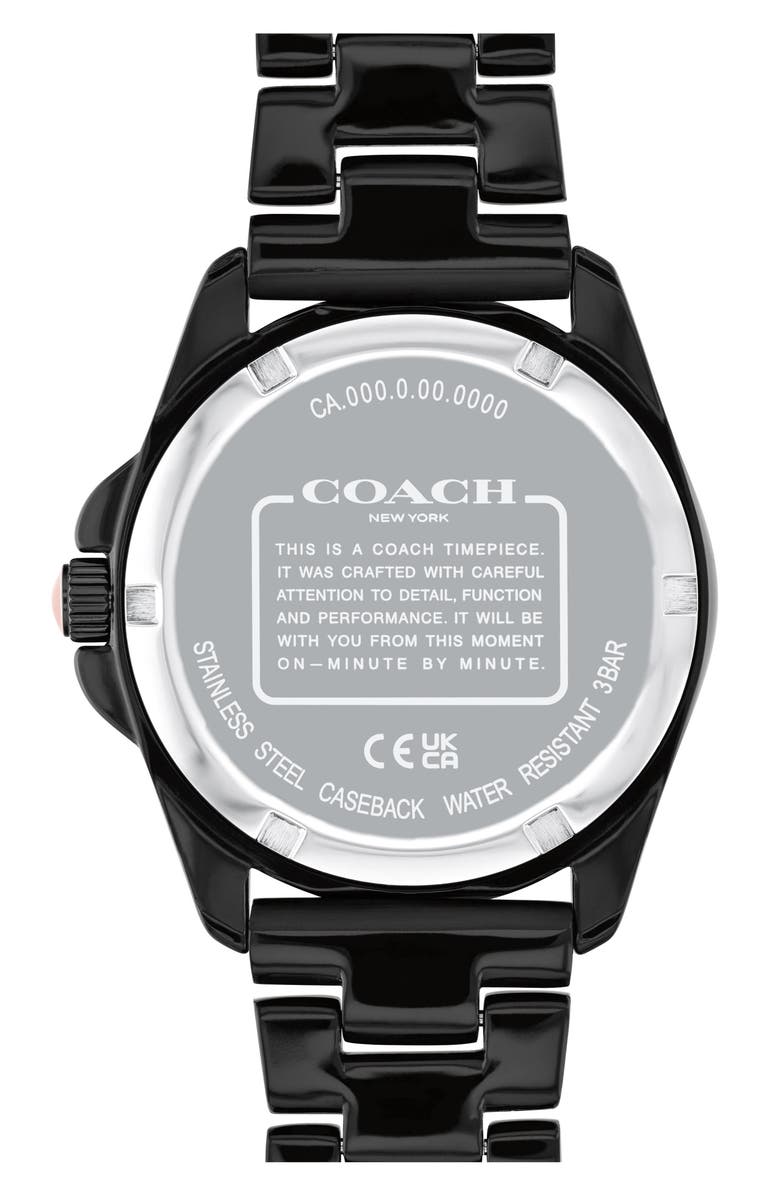 COACH Greyson Bracelet Watch, 36mm, Alternate, color,