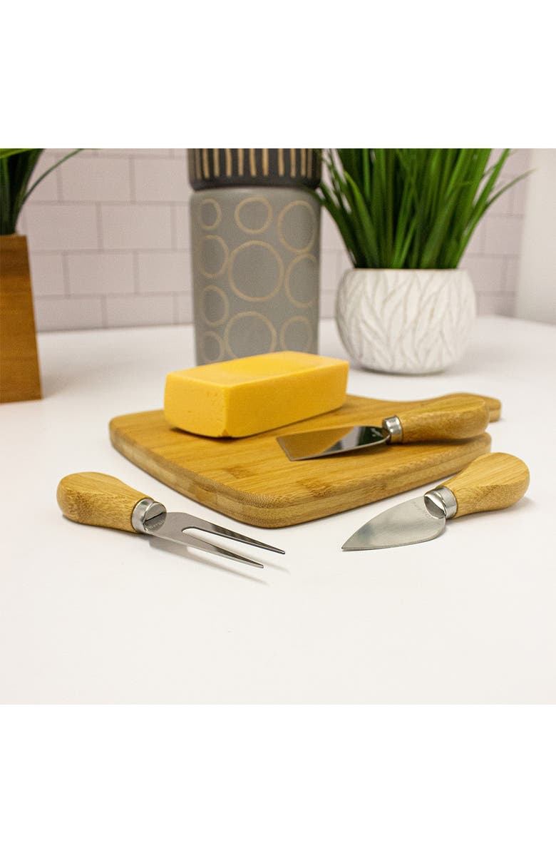 BergHOFF Bamboo Paddle Cutting Board, Main, color, Brown