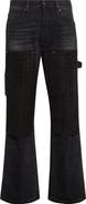 AMIRI MA Quad Suede Panel Carpenter Jeans