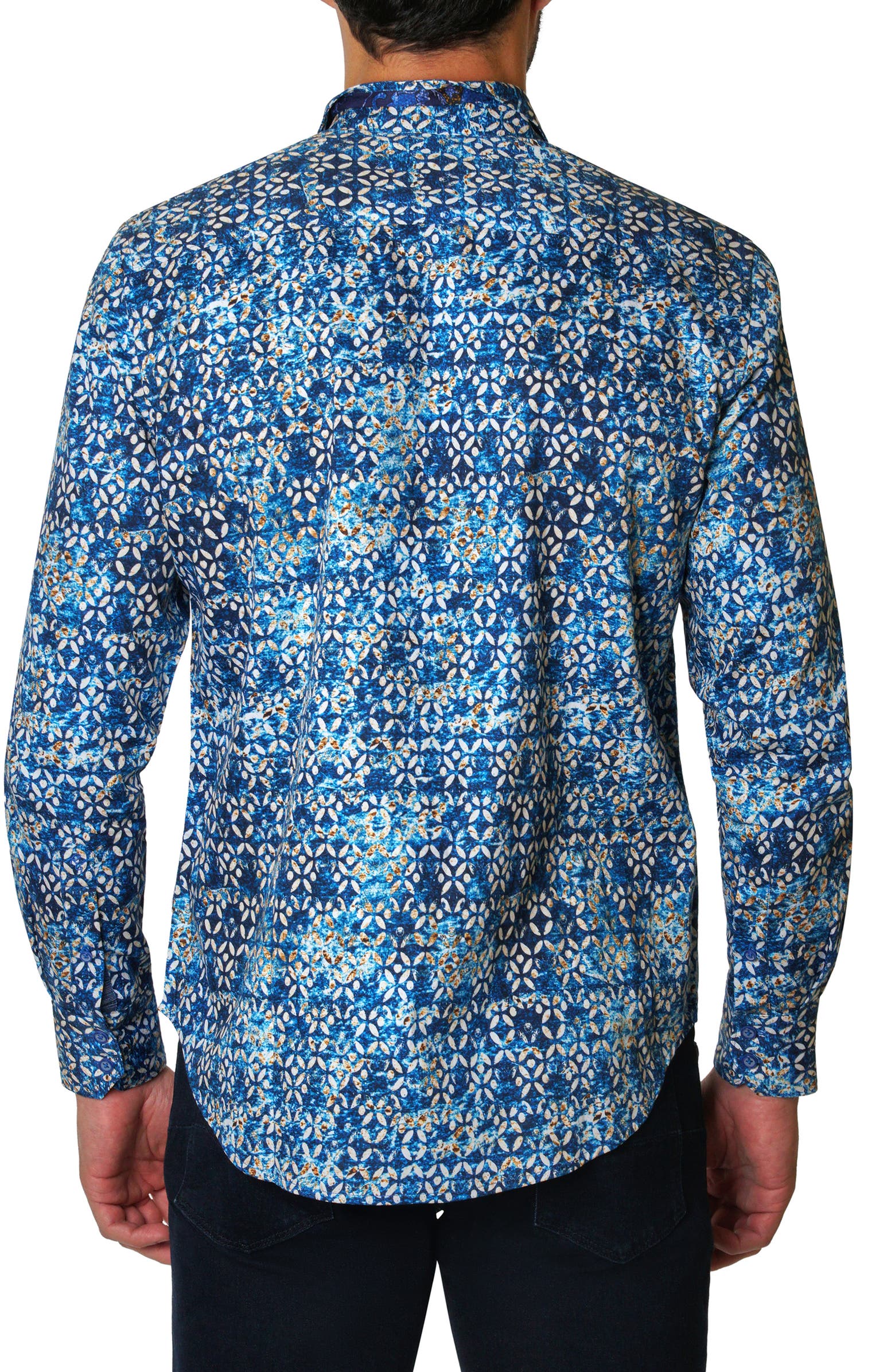 Robert Graham Mezza Abstract Print Button-Up Shirt | Nordstromrack