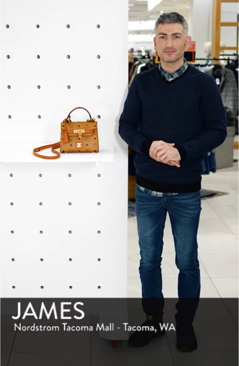 Mini Vintage Visetos Coated Canvas Satchel, sales video thumbnail