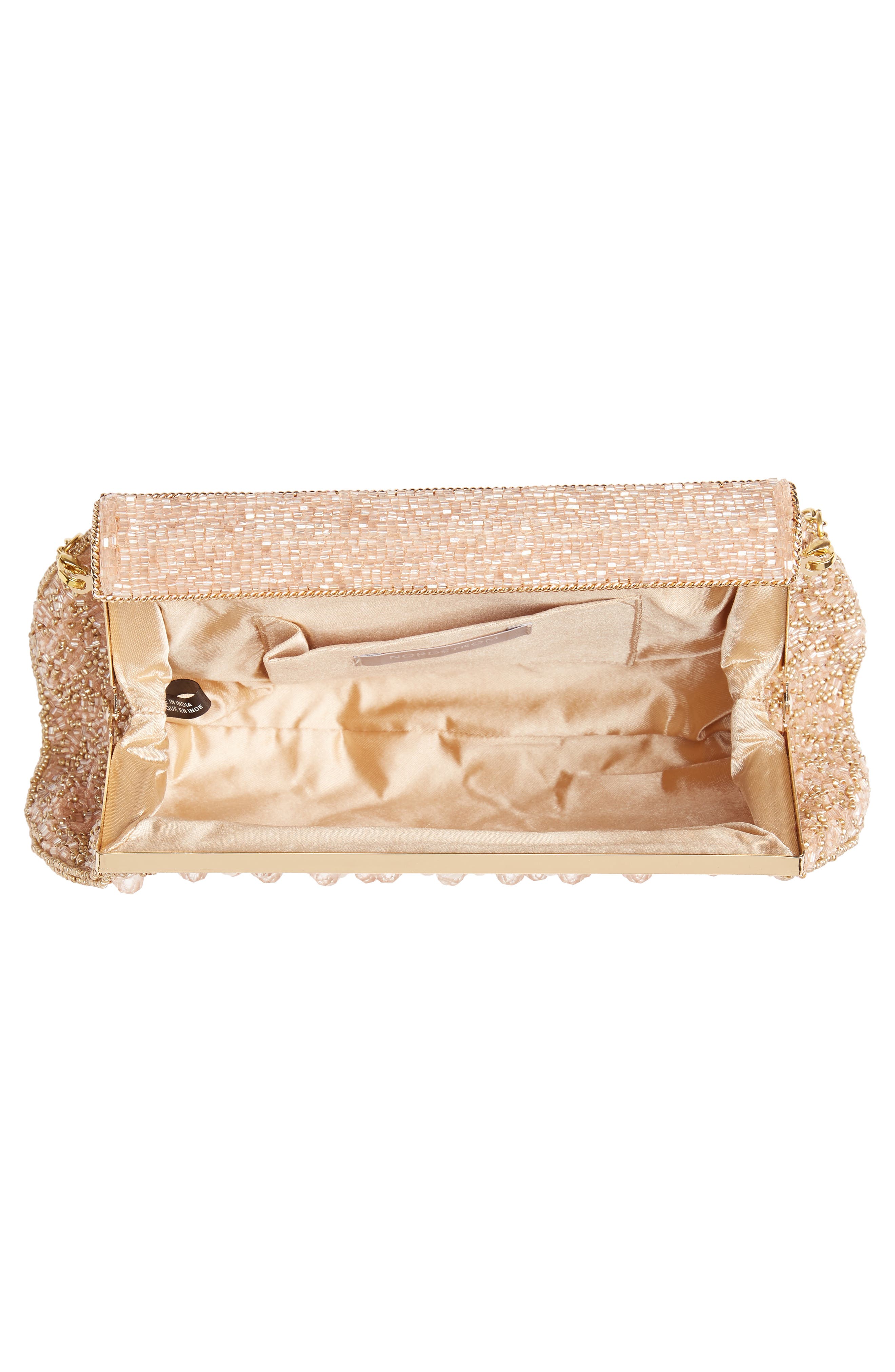 Nordstrom Rivoli Bead Embellished Clutch, Alternate, color, 