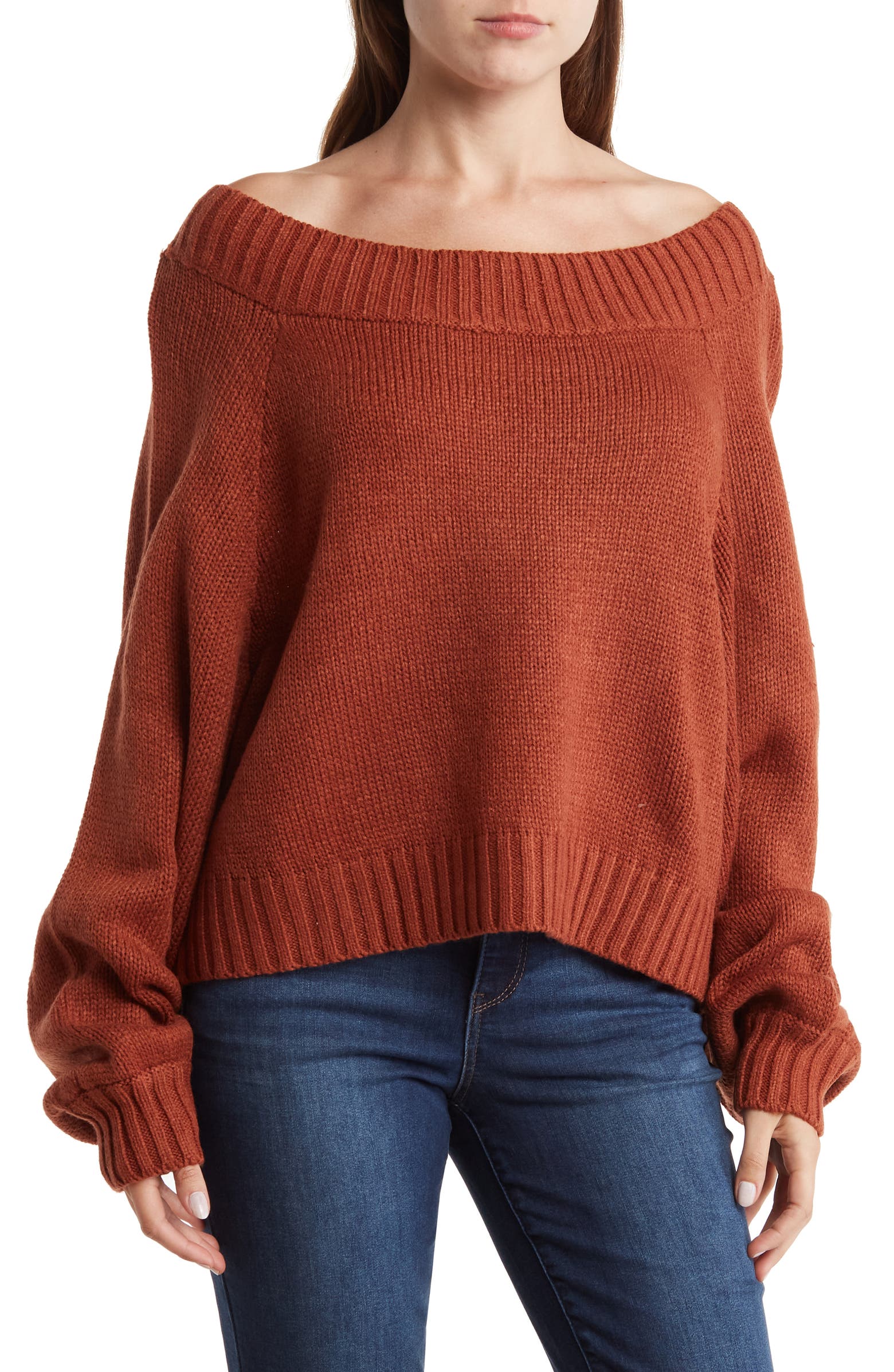 WeWoreWhat One Shoulder Sweater | Nordstromrack