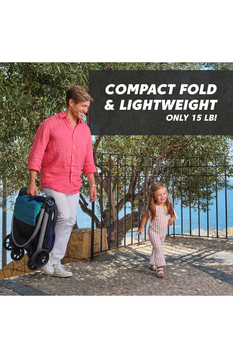 Baby Jogger city tour<sup>™</sup> 2 Compact Travel Stroller, Alternate, color, Coastal
