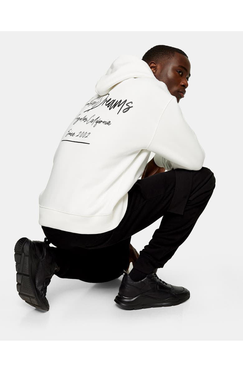 Topman Broken Dreams Hoodie, Alternate, color, 