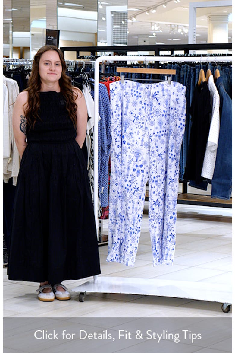 Azul Tropics Nature High Waist Wrap Pants video