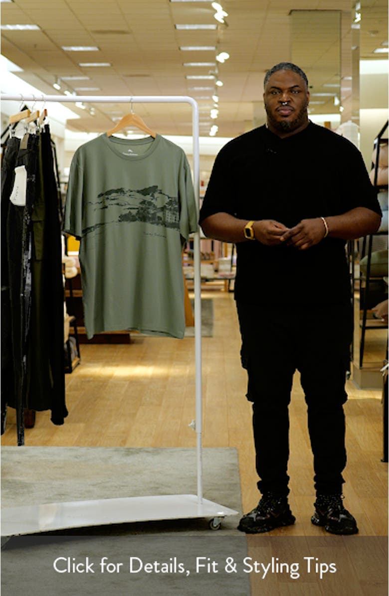 Vacation Visions Cotton Graphic T-Shirt, sales video thumbnail