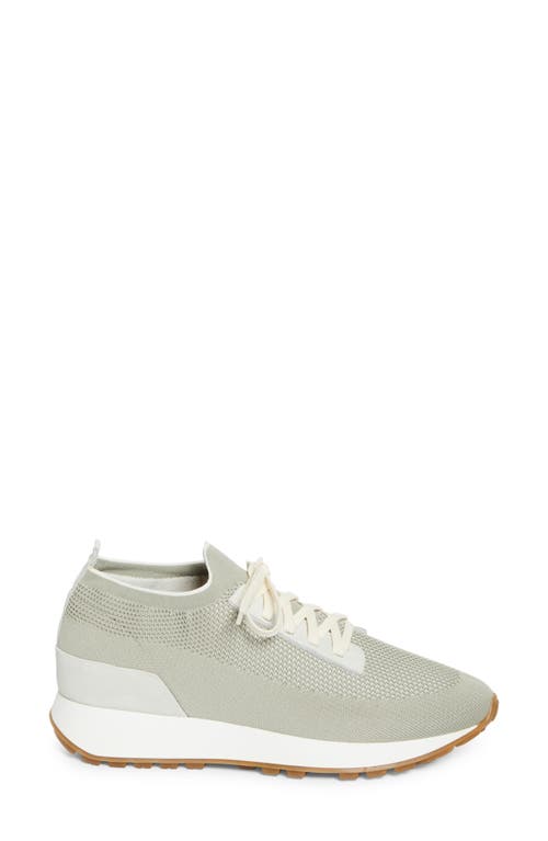 Eleventy Knit Runner Sneaker In Gray