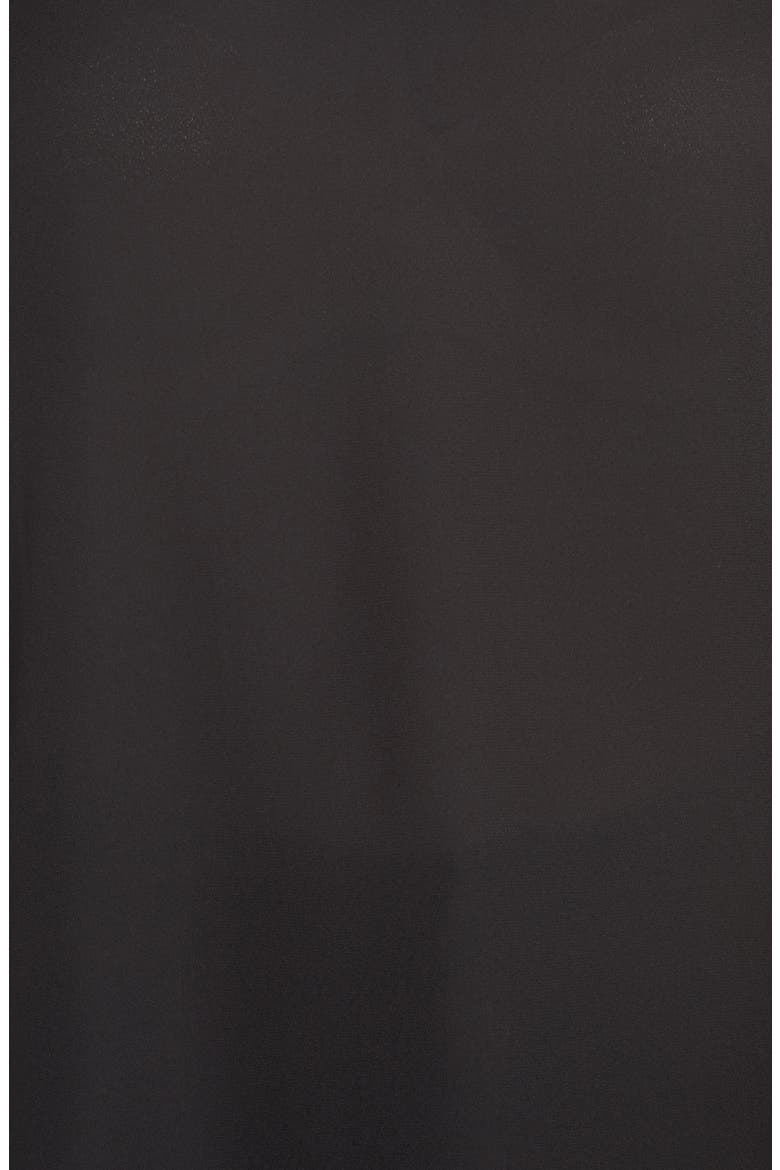 Gibson x City Safari Roselyn Weaver Split Neck Lace Trim Top, Alternate, color, BLACK
