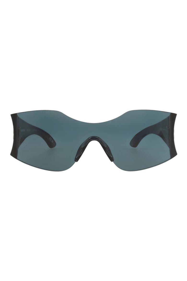 99mm Shield Sunglasses, Main, color, GREEN GREEN GREEN