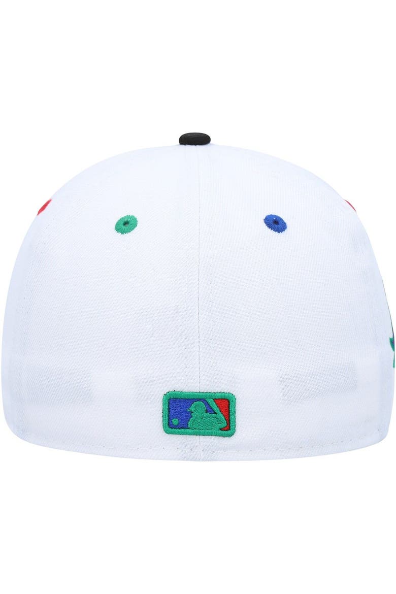 Men's New Era White/Black San Francisco Giants 1984 MLB All-Star Game Primary Eye 59FIFTY Fitted Hat, Alternate, color, White