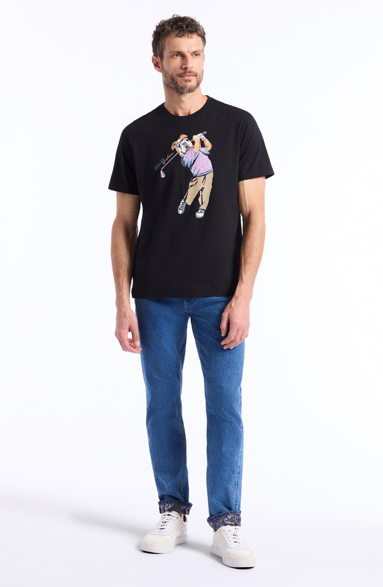 Robert Graham Golfin Graham Graphic T-Shirt, Alternate, color, 