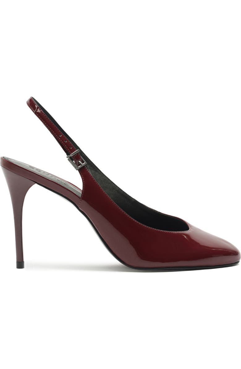 Schutz Geraldine Slingback Pump, Alternate, color, Vino