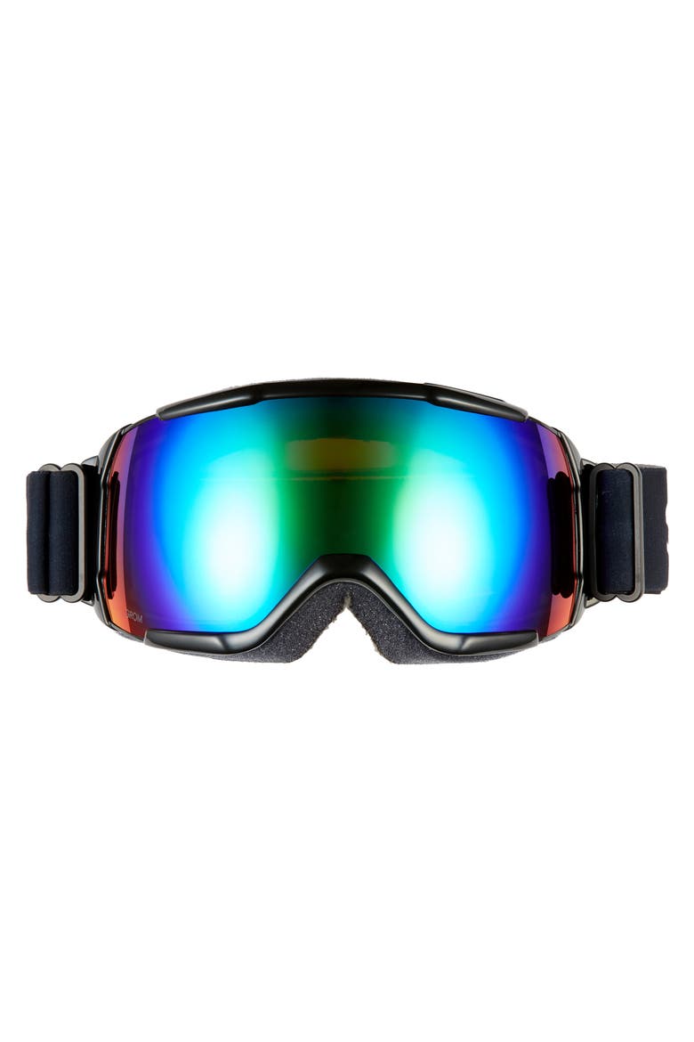 Grom Snow Goggles, Alternate, color, BLACK/ GREEN