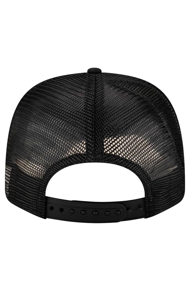 New Era Men's New Era  Black Atlanta United FC Labeled 9SEVENTY Trucker Stretch-Snap Adjustable Hat, Alternate, color, 