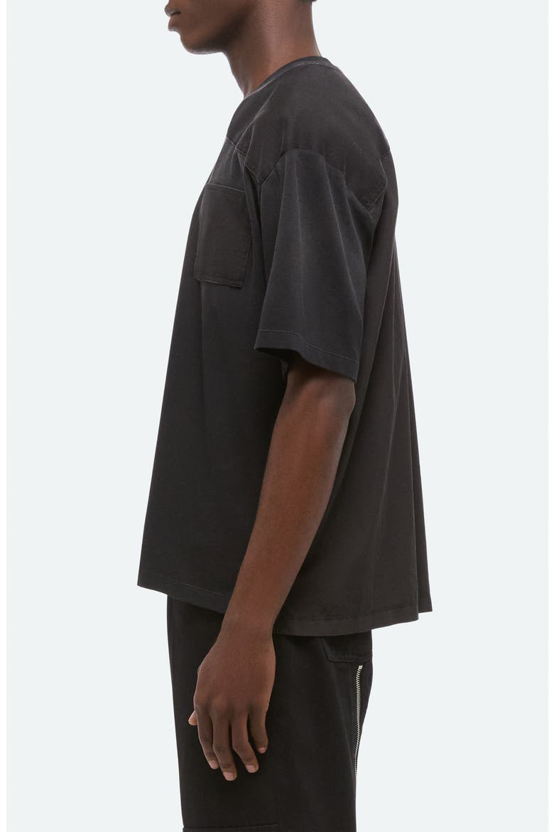 Patch Cotton T-Shirt, Alternate, color, BLACK