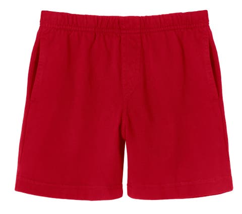 Soft Cotton Side Pocket Above-Knee Shorts