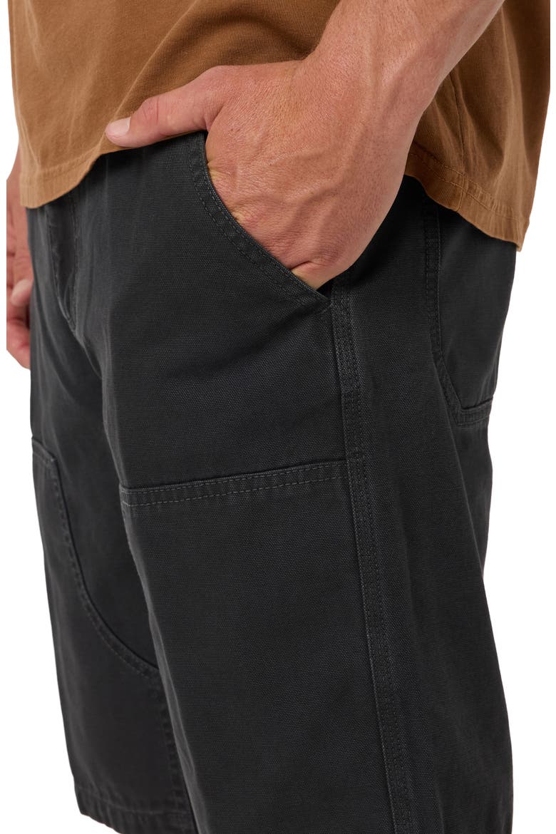 OG Double Knee Cotton Canvas Carpenter Shorts, Alternate, color, PHANTOM