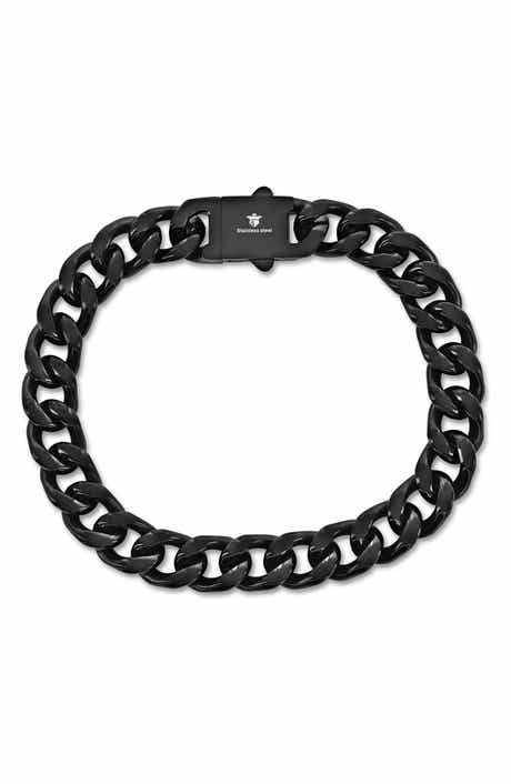 BLACKJACK Men's Cuban Link Bracelet