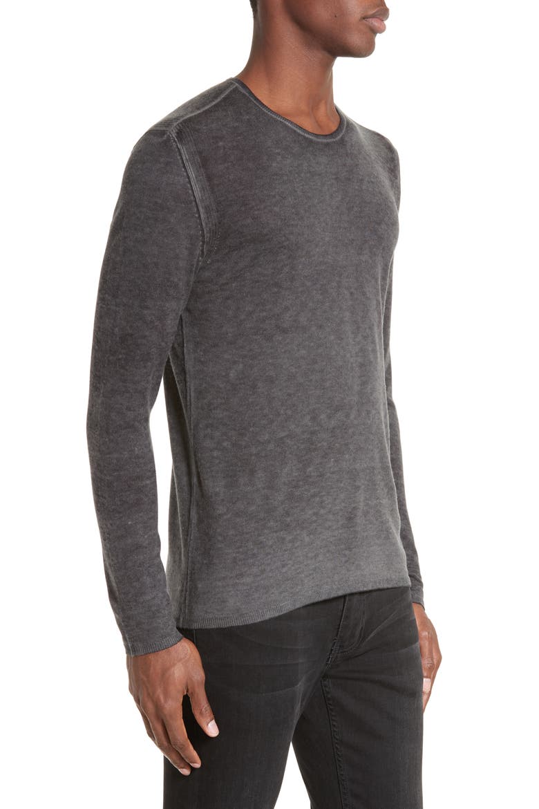 Silk & Cashmere Sweater, Alternate, color, MEDIUM GREY