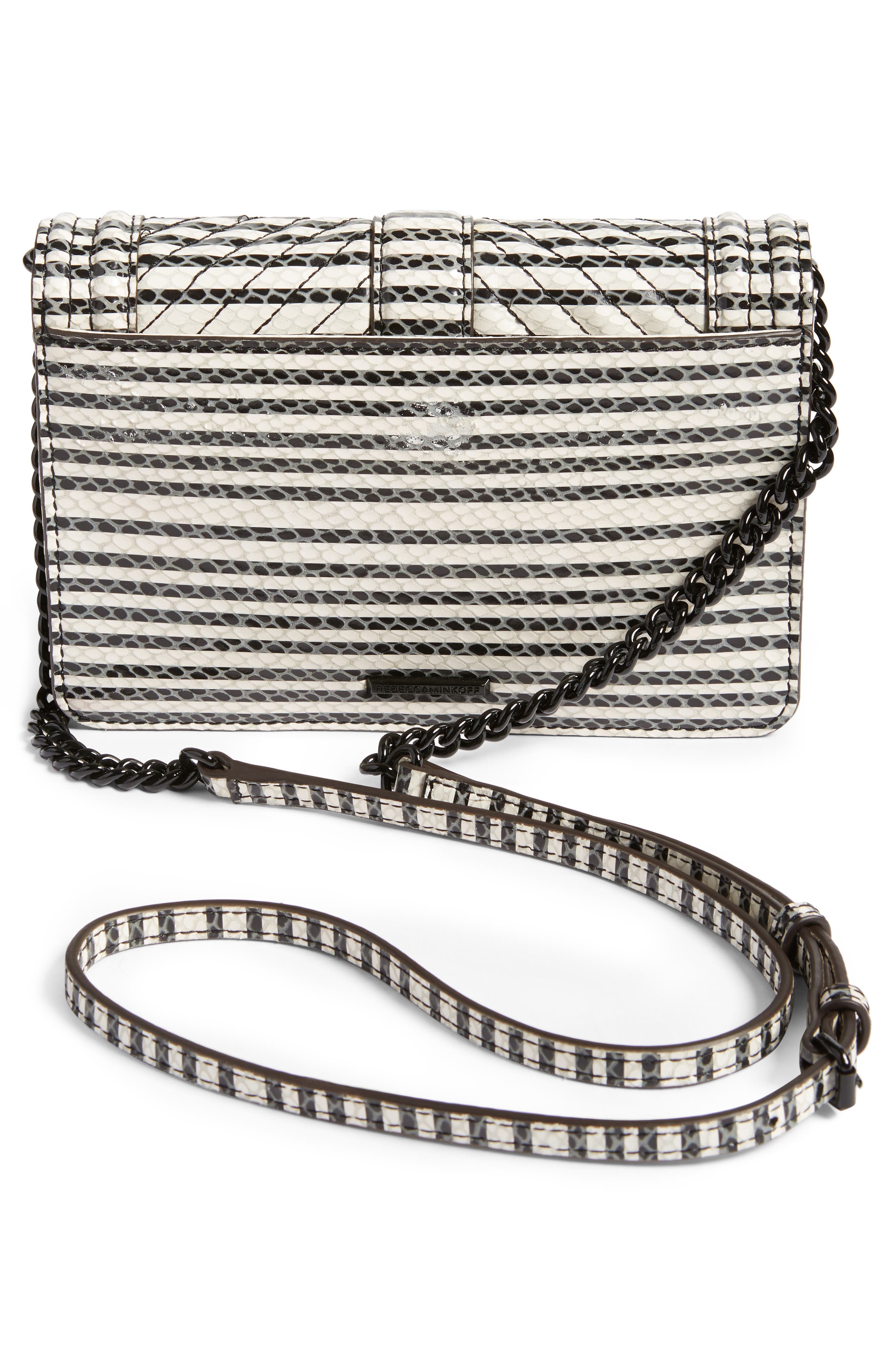 Rebecca Minkoff Small Love Leather Crossbody Bag, Alternate, color, 