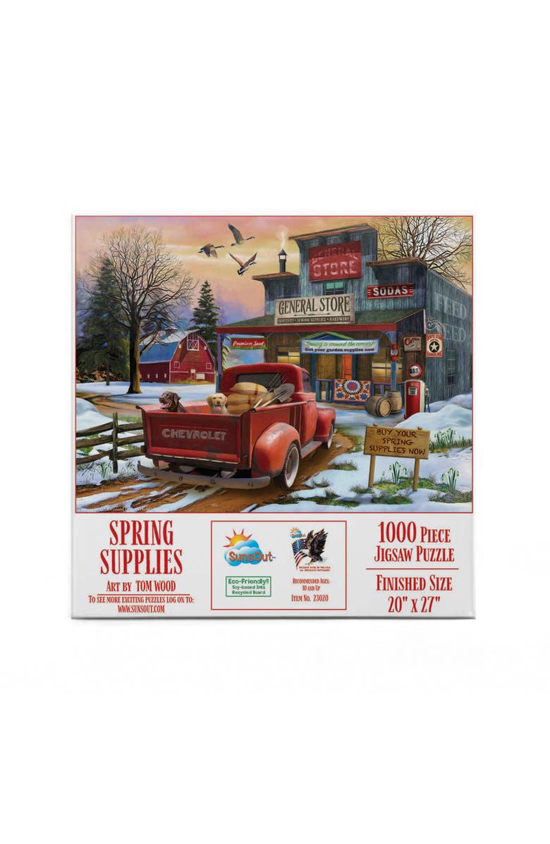 Sunsout Spring Supplies 1000 piece Jigsaw Puzzle for Adults, Alternate, color, Multicolor