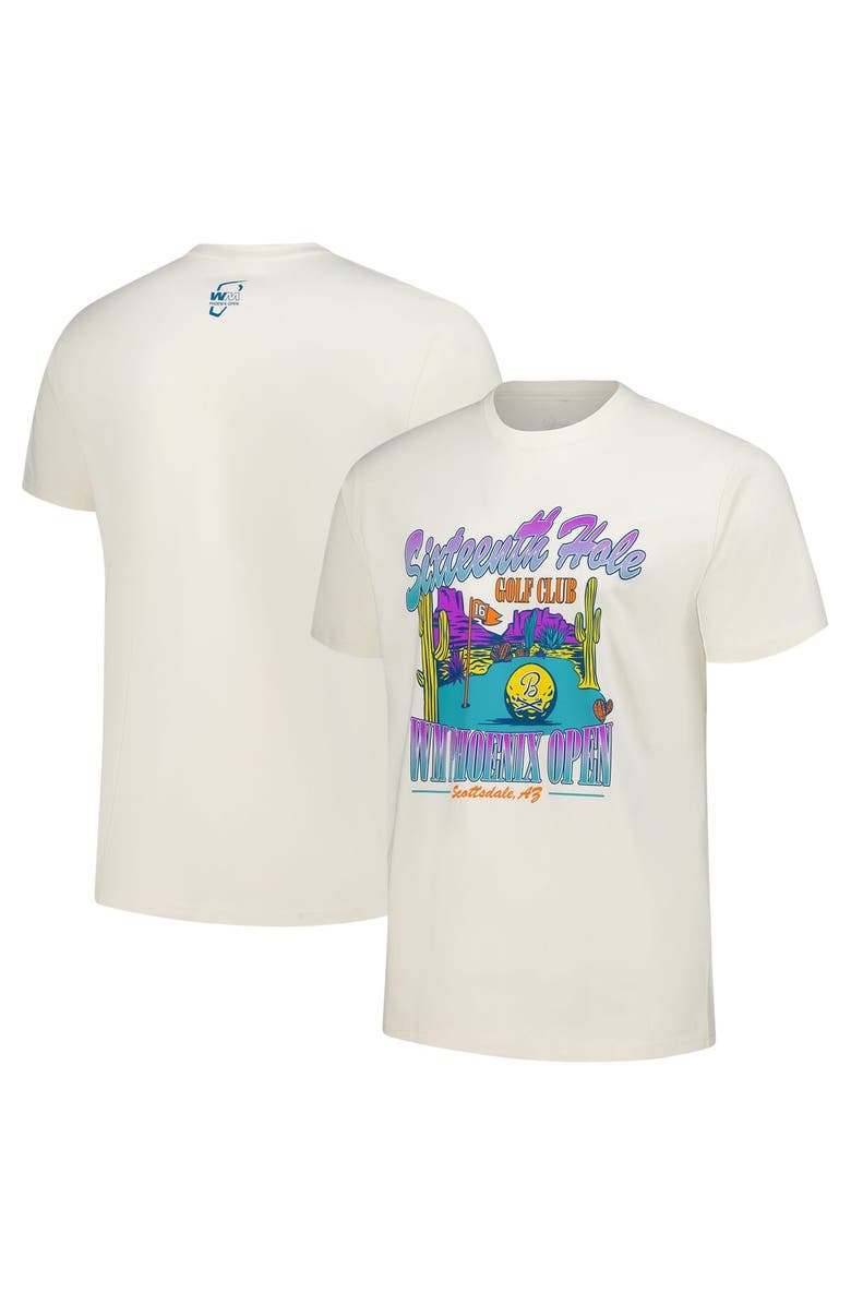 BARSTOOL GOLF Men's Barstool Golf  Cream WM Phoenix Open 16th Hole T-Shirt, Main, color, Cream