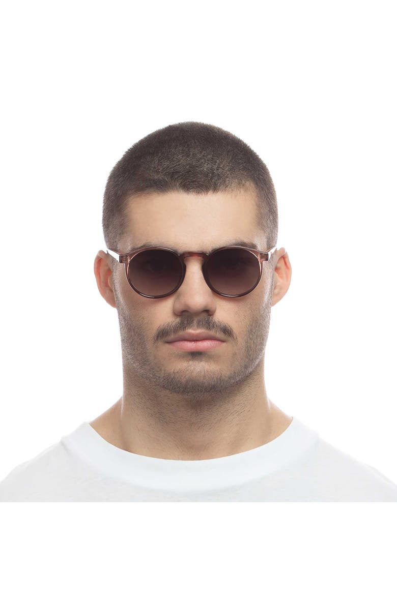 Le Specs Teen Spirit Deux 50mm Round Sunglasses, Alternate, color,