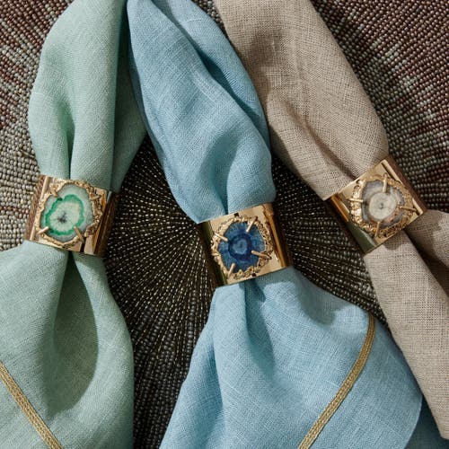 Joanna Buchanan Linen Dinner Napkins 2-piece Set