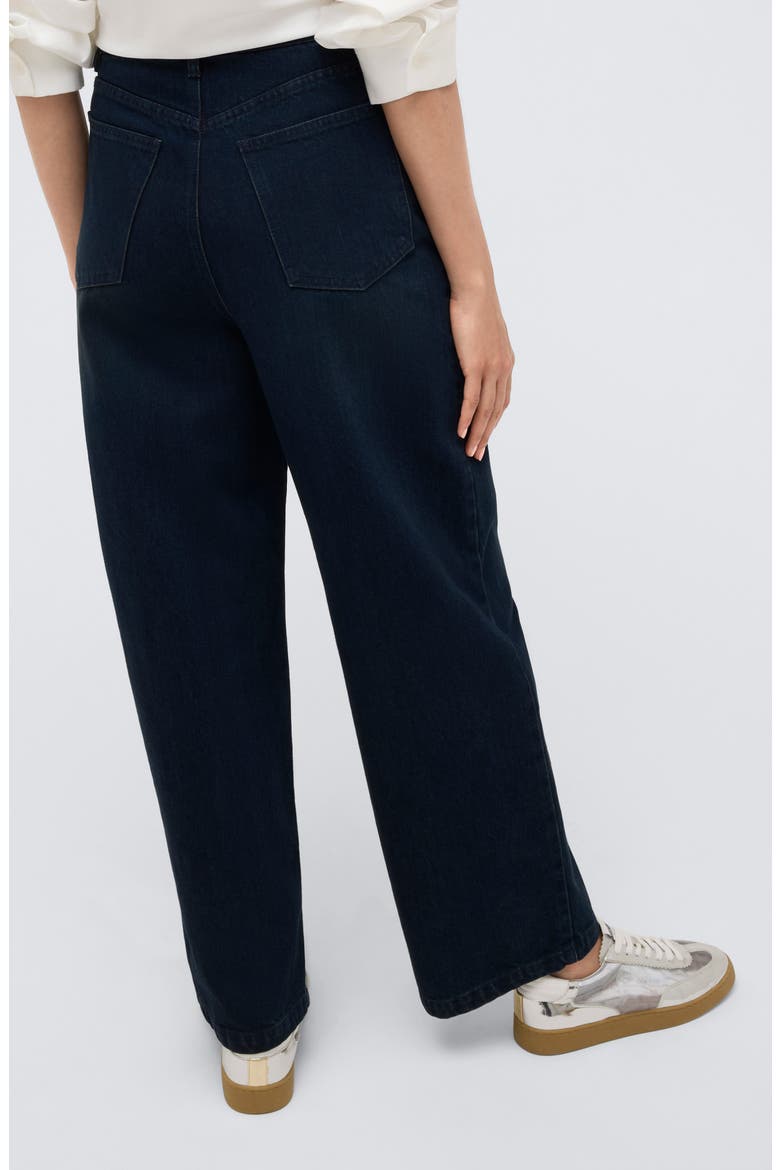 Barrel Leg Jeans, Alternate, color, MIDNIGHT RINSE WASH