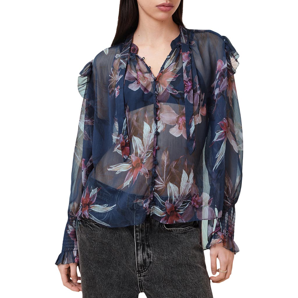Allsaints Lara Shirt In Multi