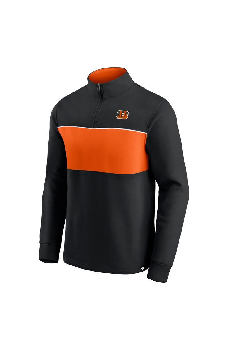 FANATICS Men's Fanatics Branded Royal/Red New York Giants Block Party Quarter-Zip Jacket, Alternate, color, 