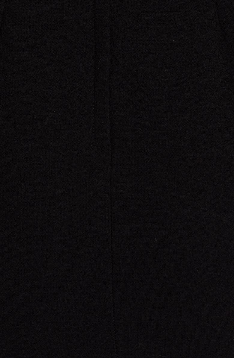 Dolce&Gabbana Square Neck Wool Crepe Sheath Dress, Alternate, color, 